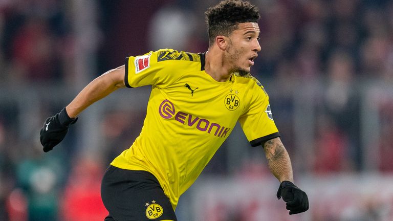 Jadon Sancho continues to be linked with a move away from Borussia Dortmund