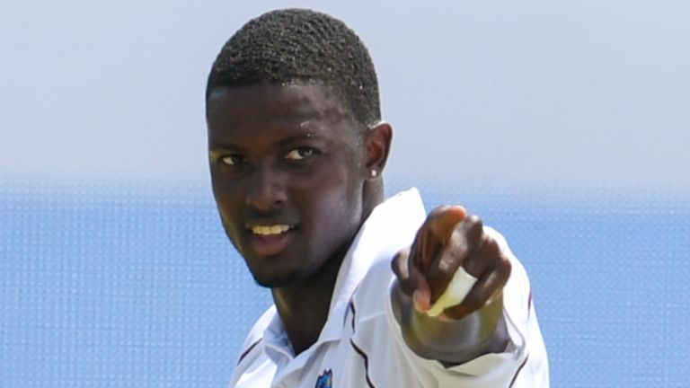 Jason Holder, West Indies captain, Test vs India