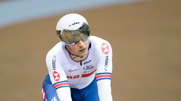 Jason Kenny se perdió una medalla en la keirin masculina