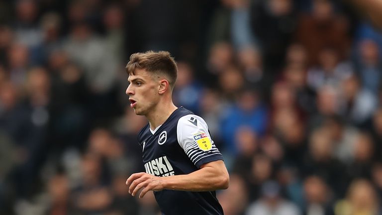 Jayson Molumby missed Millwall's 1-0 win at Swansea on Saturday with a hip flexor problem.