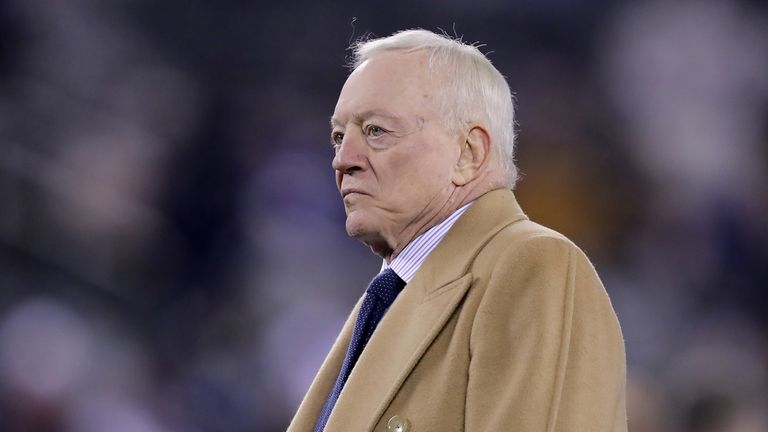 Cowboys owner and general manager Jerry Jones 