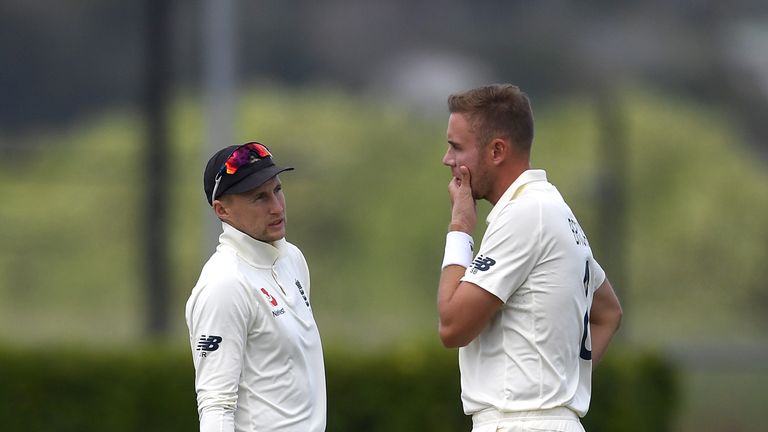 Joe Root and Stuart Broad