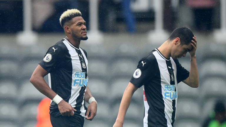 Joelinton and Miguel Almiron have failed to impress since joining Newcastle