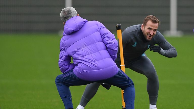 Harry Kane (right) says Mourinho is a 'proven winner'