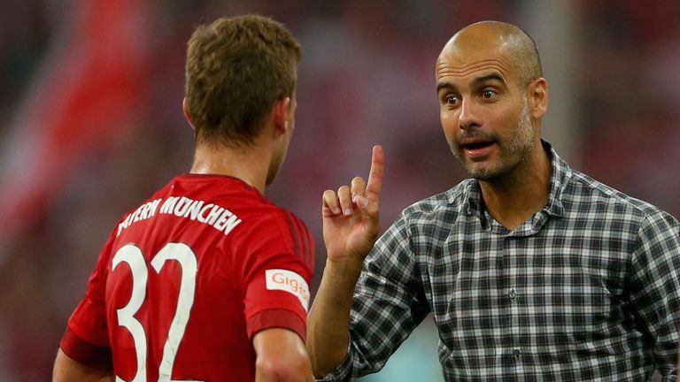 Pep Guardiola trajo a Joshua Kimmich al club Bavaria en 2015