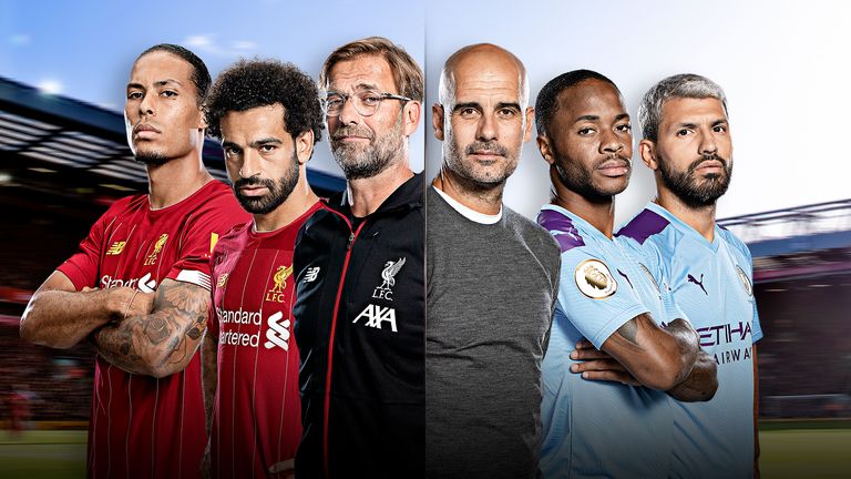 Pep Guardiola Jurgen Klopp Liverpool Man City