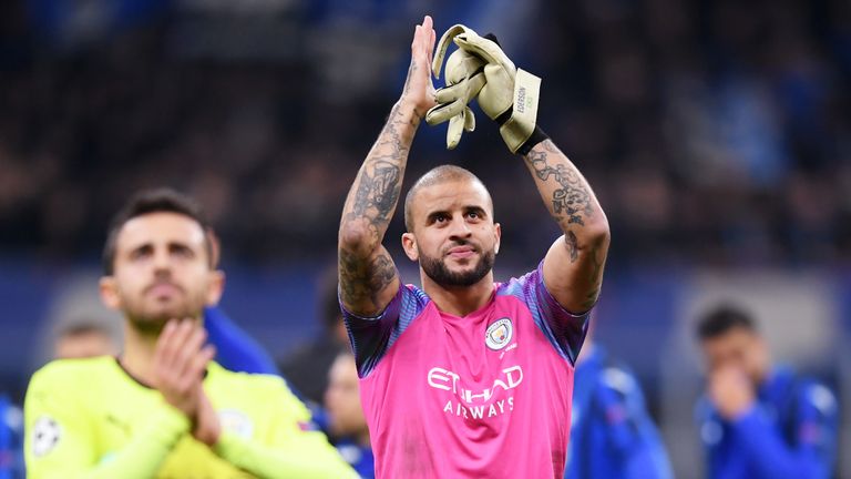 Kyle Walker can to Manchester City's rescue as a stand-in goalkeeper against Atalanta