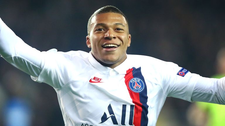 Mbappe ha marcado cinco goles en ocho apariciones en la Ligue 1 para el PSG esta temporada 