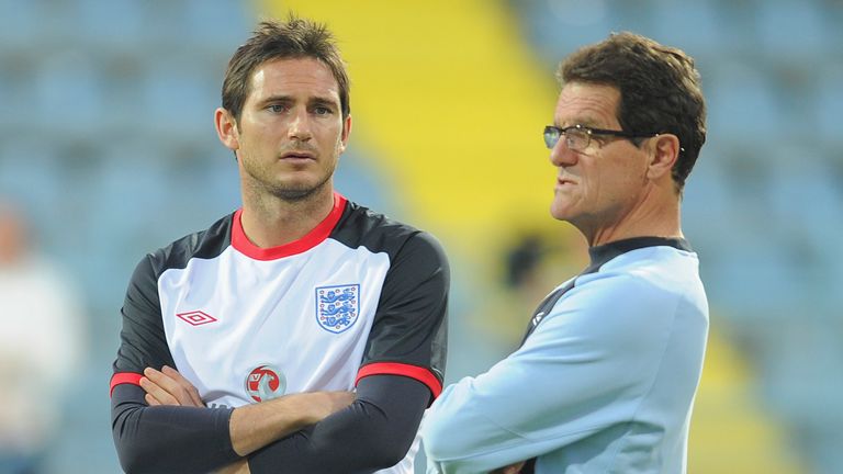 Fabio Capello says he has been following Frank Lampard's progress closely