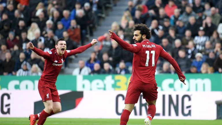 Andy Robertson and Mo Salah have collectively contributed to 14 goals this season