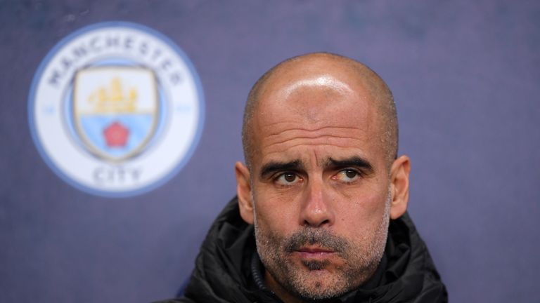 Pep Guardiola's current Manchester City contract expires in 2021