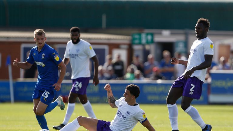 Marcus Forss joined AFC Wimbledon on a season-long loan in September