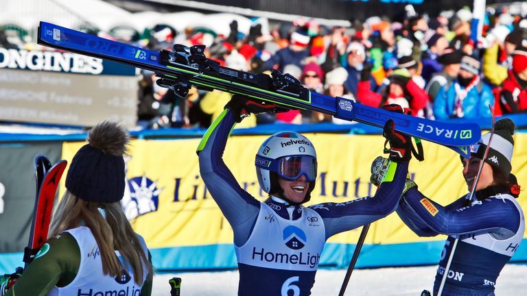 Bassino es un ex campeón mundial junior en Slalom gigante