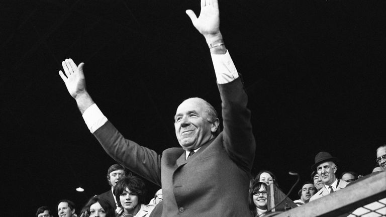 Matt Busby represented Manchester City and Liverpool during his playing career