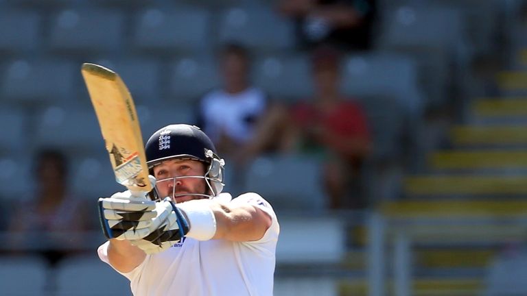 during day five of the Third Test match between New Zealand and England at Eden Park on March 26, 2013 in Auckland, New Zealand.