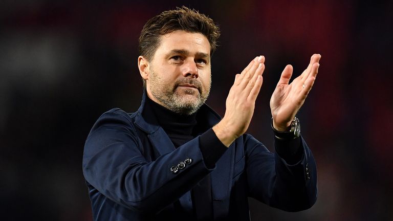 Mauricio Pochettino has thanked Tottenham's fans and officials