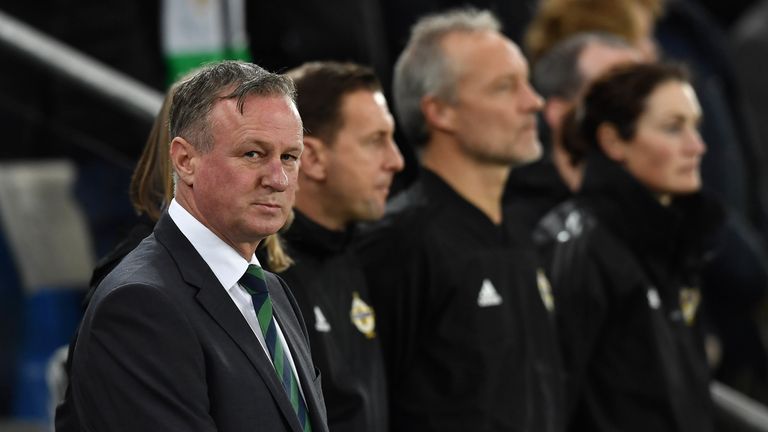 Northern Ireland manager Michael O'Neill 