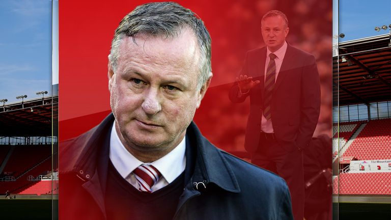 Michael O'Neill says things are in place to get Stoke back to the Premier League