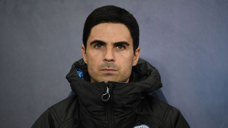 Mikel Arteta was appointed Manchester City assistant coach in July 2016