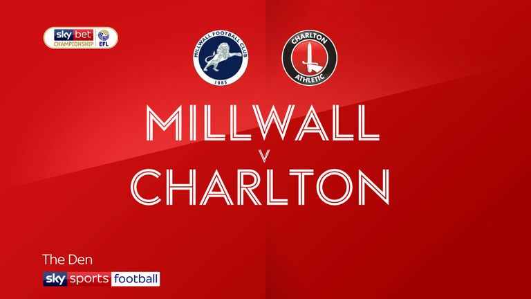 Millwall v Charlton badge