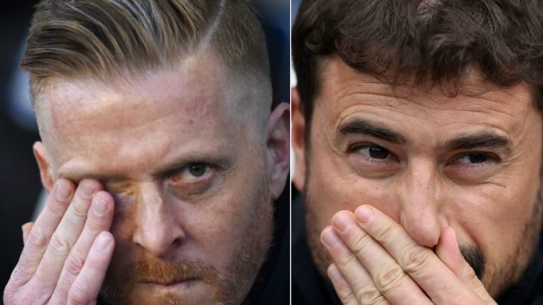 Garry Monk (izquierda) dice que no escuchó las advertencias sobre Pep Clotet