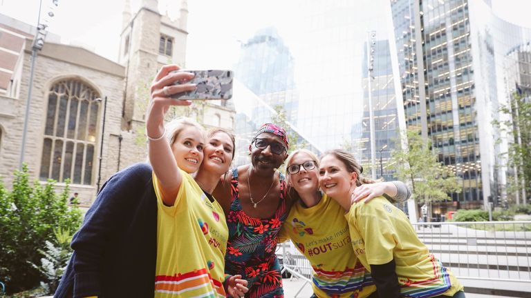 Mr Motivator, Rainbow Laces Day