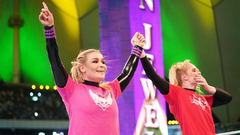 Natalya made history in Saudi Arabia as part of WWE’s first women’s match in the country