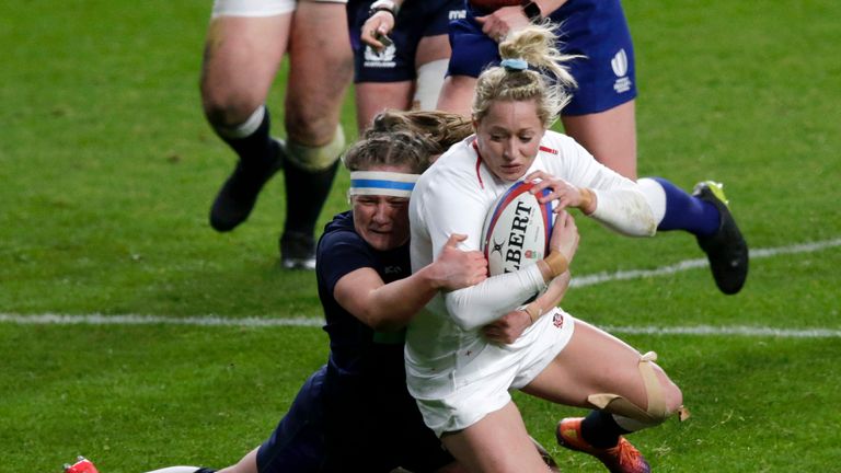 Natasha Hunt will win her 50th cap for England against Italy