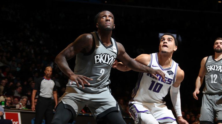 Brooklyn Nets against Sacramento Kings in the NBA