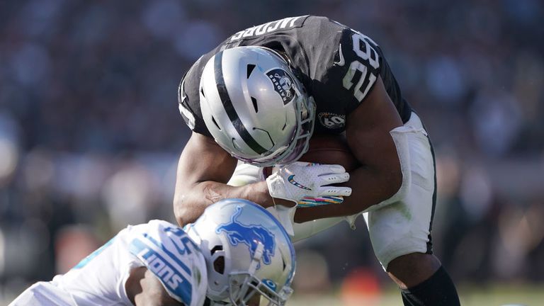 Detroit Lions v Oakland Raiders in the NFL