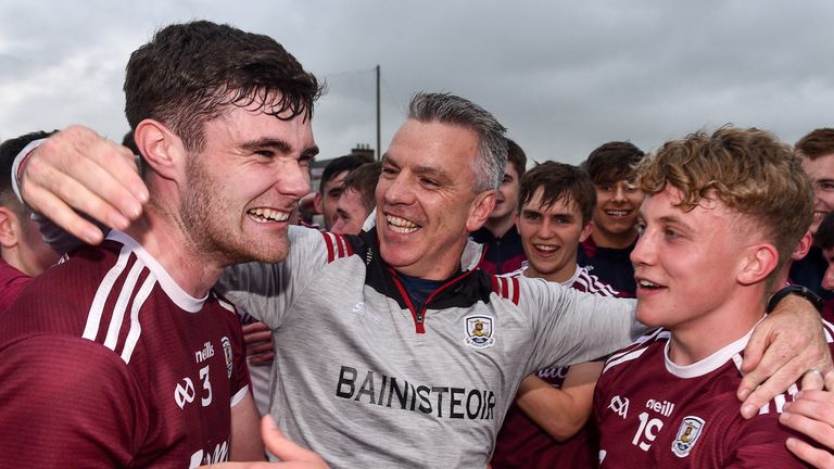 Joyce led the Galway U20s to a Connacht title in 2019