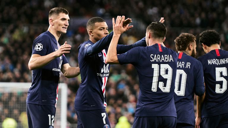 Quick-fire goas earned PSG a 2-2 draw with Real                               
