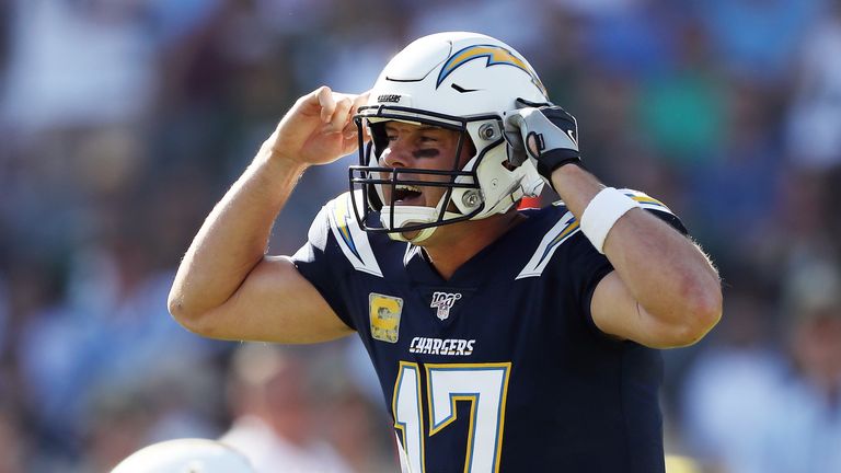 Philip Rivers and the Chargers head to Oakland on Thursday night