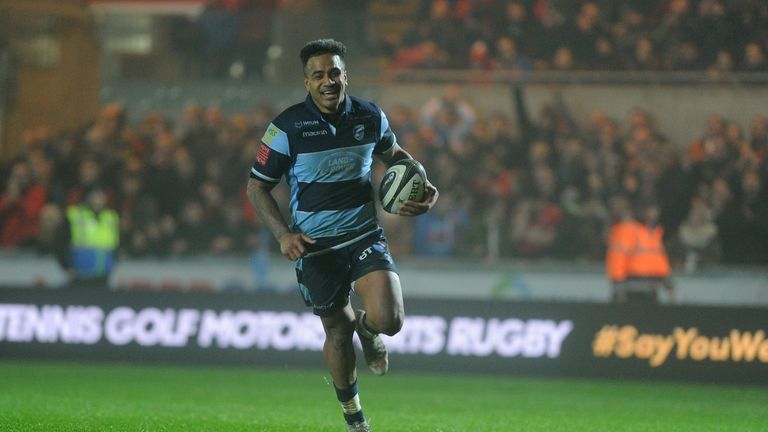 Rey Lee-Lo of Cardiff Blues