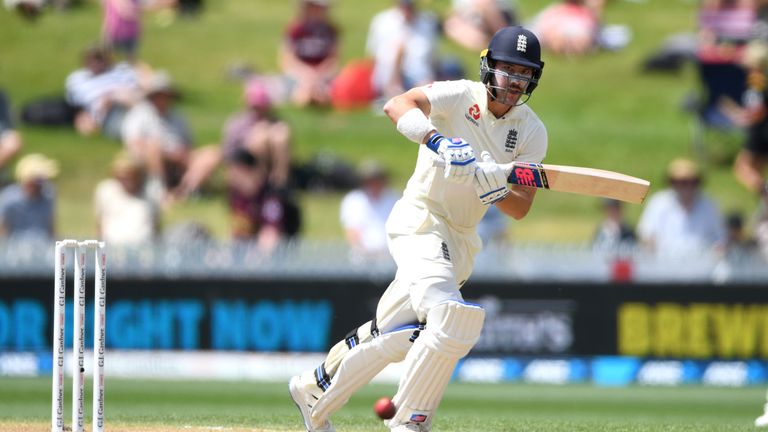 Rory Burns, England, Test vs New Zealand in Hamilton