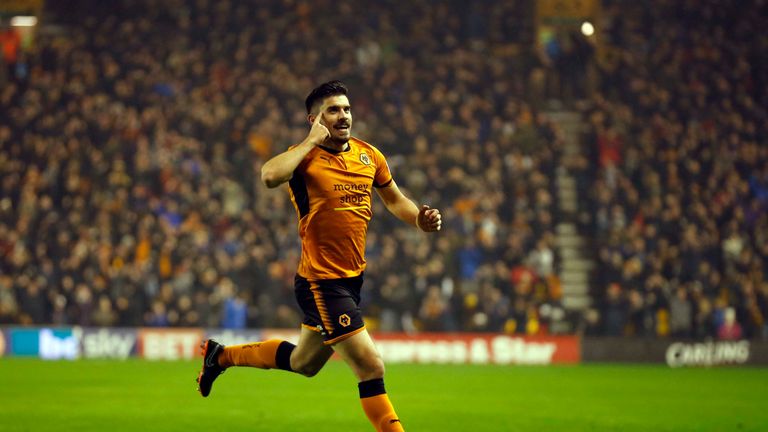 Ruben Neves scored the opener in Wolves' 3-0 against Sheffield United in 2018