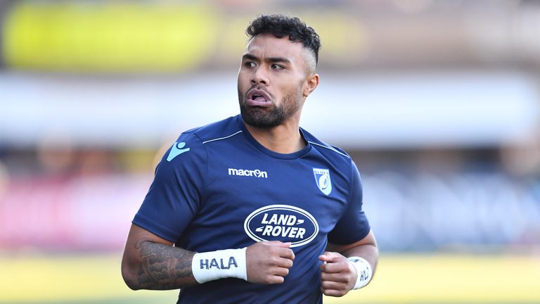 Willis Halaholo will miss the rest of the season after suffering an anterior cruciate ligament in the Cardiff Blues match against Leicester Tigers