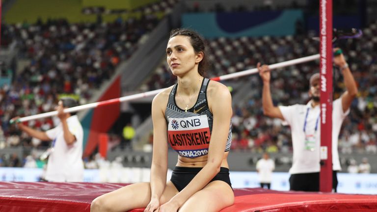 Three-time world high jump champion Mariya Lasitskene has also criticised Russian track leaders