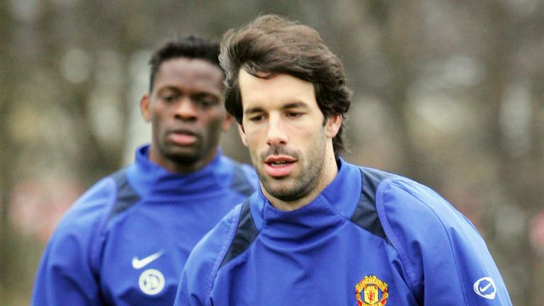 Louis Saha Ruud van Nistelrooy Man Utd