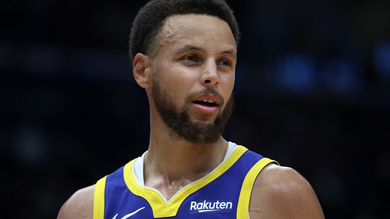 Curry, 31, is the oldest player on the Golden State Warriors roster