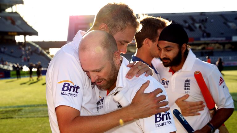 during day five of the Third Test match between New Zealand and England at Eden Park on March 26, 2013 in Auckland, New Zealand.