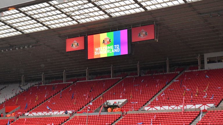 Sunderland v Coventry City - Sky Bet Championship -Stadium of Light | General view of the ground before the game, 23 November 2019