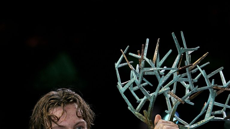 Berdych ganó su primer y único título de Maestría en París en 2005