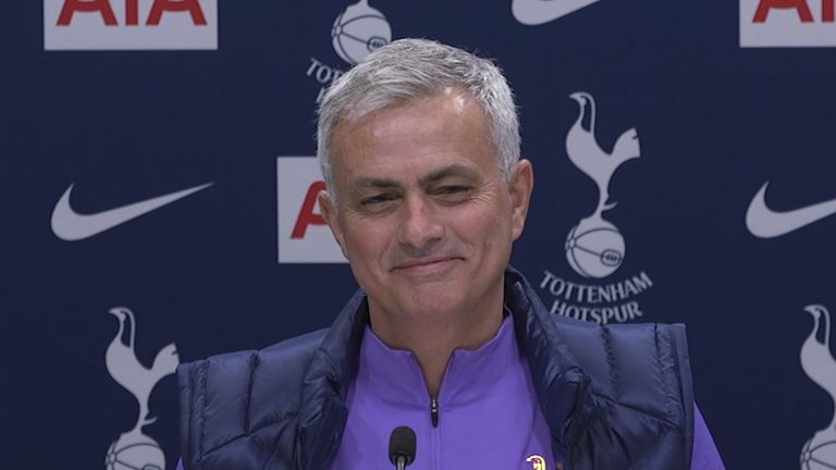 Jose Mourinho took over from Mauricio Pochettino at Hotspur Way on Wednesday