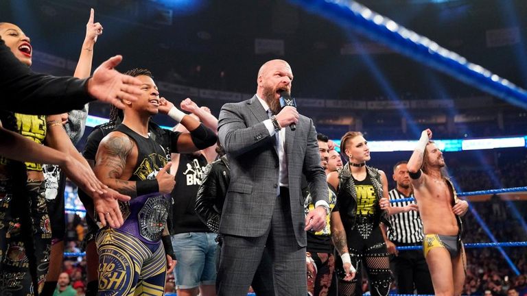 Triple H declares war on SmackDown and Raw