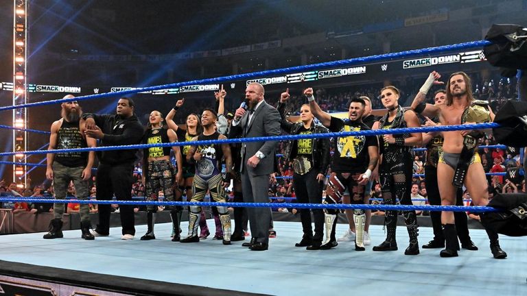 NXT roster invades SmackDown