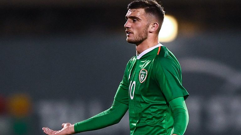 Troy Parrott has scored three goals in as many appearances for the Republic of Ireland Under-21s