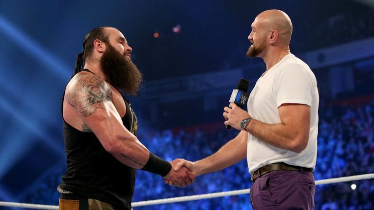 Tyson Fury's WWE farewell?