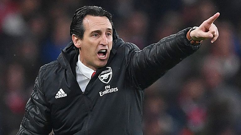 Unai Emery understands why Arsenal fans booed his team off