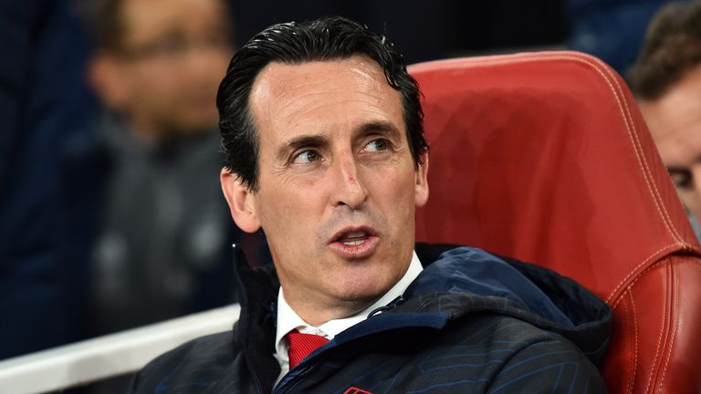 Unai Emery fue despedida por el Arsenal a principios de este mes